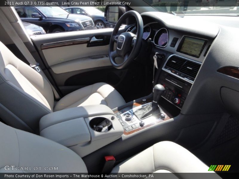Lava Gray Pearl Effect / Limestone Grey 2011 Audi Q7 3.0 TFSI quattro