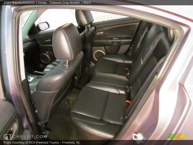 Titanium Gray Metallic / Black 2004 Mazda MAZDA3 s Sedan