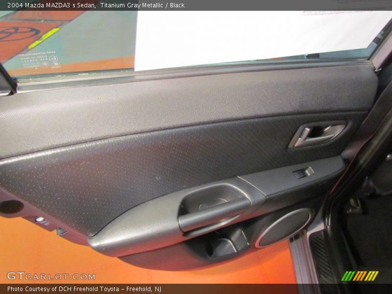 Titanium Gray Metallic / Black 2004 Mazda MAZDA3 s Sedan