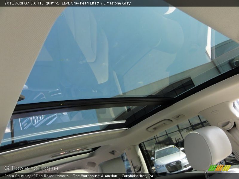 Lava Gray Pearl Effect / Limestone Grey 2011 Audi Q7 3.0 TFSI quattro