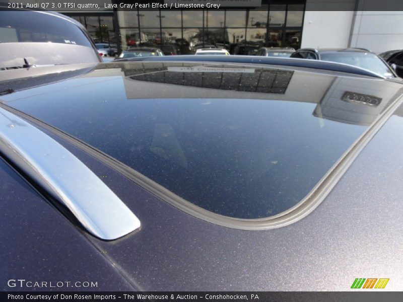 Lava Gray Pearl Effect / Limestone Grey 2011 Audi Q7 3.0 TFSI quattro