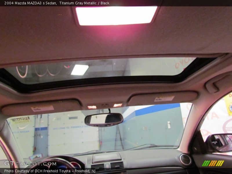 Titanium Gray Metallic / Black 2004 Mazda MAZDA3 s Sedan