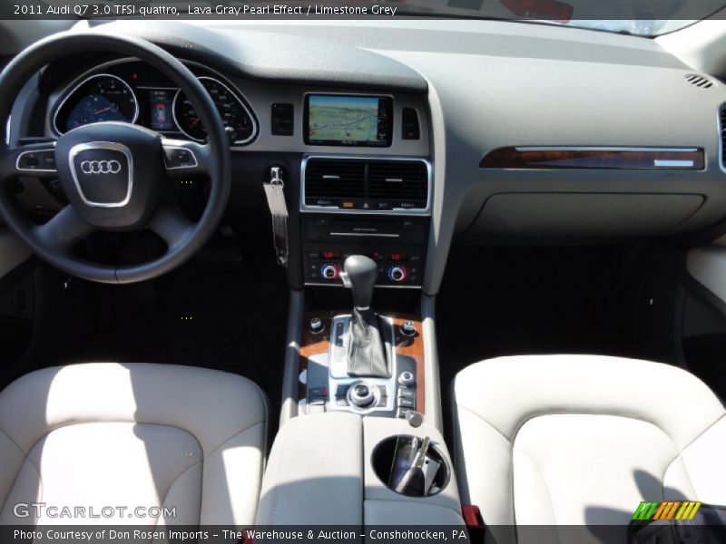 Lava Gray Pearl Effect / Limestone Grey 2011 Audi Q7 3.0 TFSI quattro