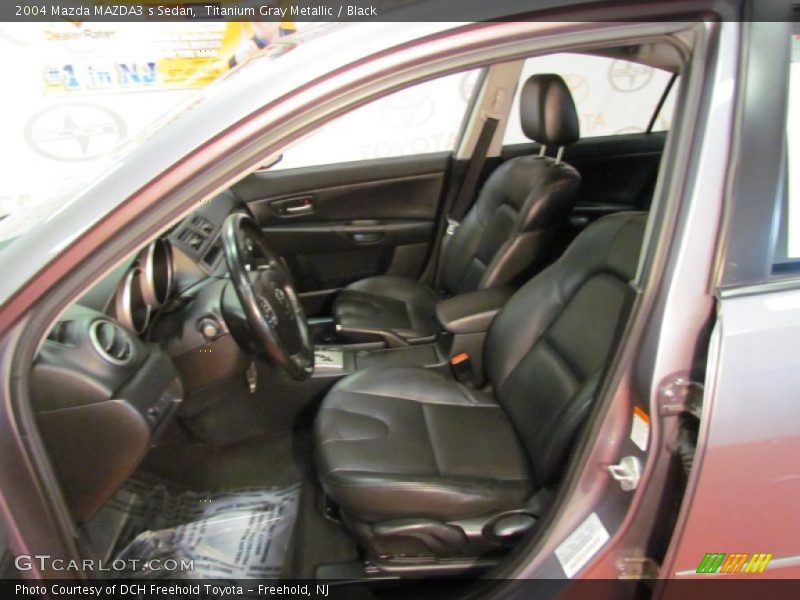 Titanium Gray Metallic / Black 2004 Mazda MAZDA3 s Sedan
