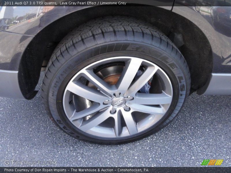Lava Gray Pearl Effect / Limestone Grey 2011 Audi Q7 3.0 TFSI quattro