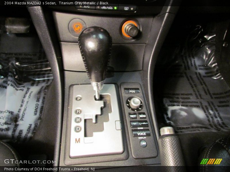Titanium Gray Metallic / Black 2004 Mazda MAZDA3 s Sedan