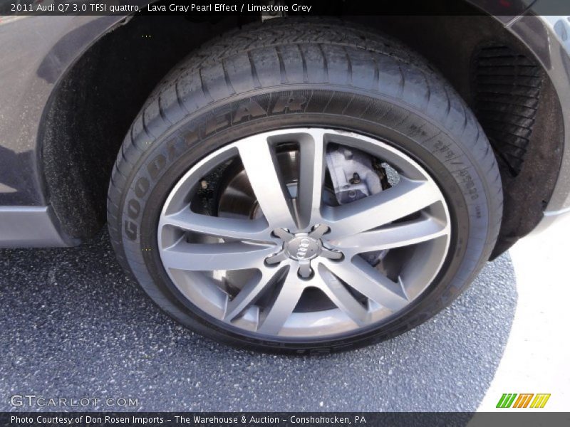Lava Gray Pearl Effect / Limestone Grey 2011 Audi Q7 3.0 TFSI quattro