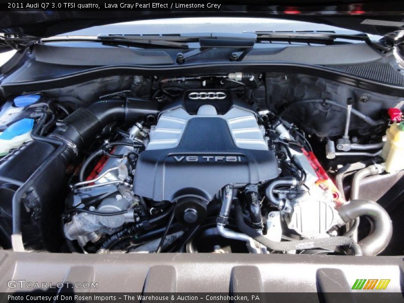 Lava Gray Pearl Effect / Limestone Grey 2011 Audi Q7 3.0 TFSI quattro