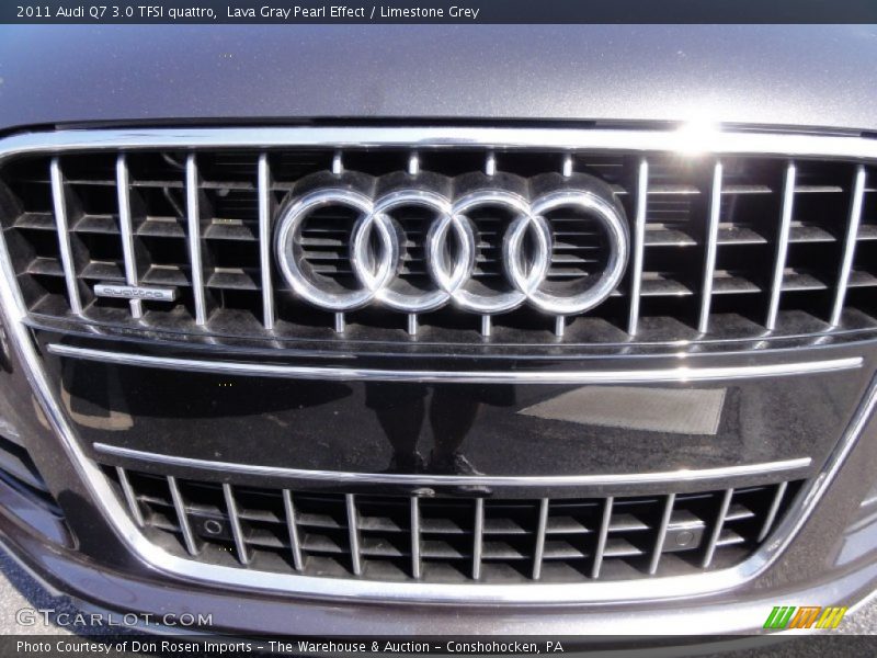 Lava Gray Pearl Effect / Limestone Grey 2011 Audi Q7 3.0 TFSI quattro