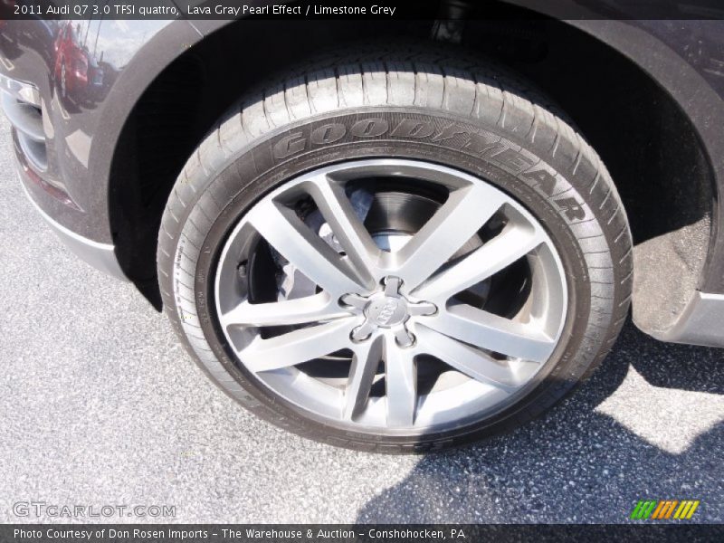 Lava Gray Pearl Effect / Limestone Grey 2011 Audi Q7 3.0 TFSI quattro