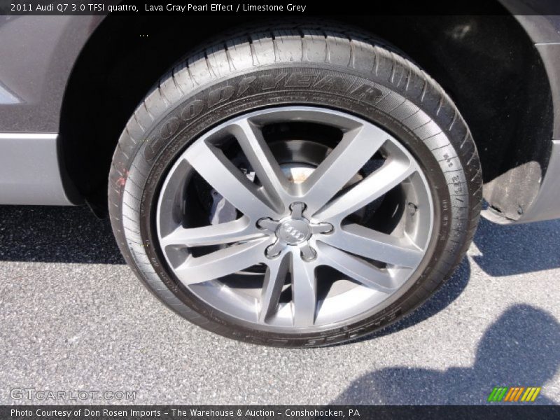 Lava Gray Pearl Effect / Limestone Grey 2011 Audi Q7 3.0 TFSI quattro
