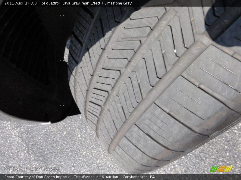 Lava Gray Pearl Effect / Limestone Grey 2011 Audi Q7 3.0 TFSI quattro