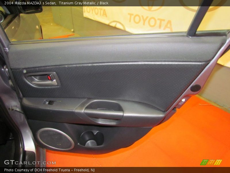 Titanium Gray Metallic / Black 2004 Mazda MAZDA3 s Sedan