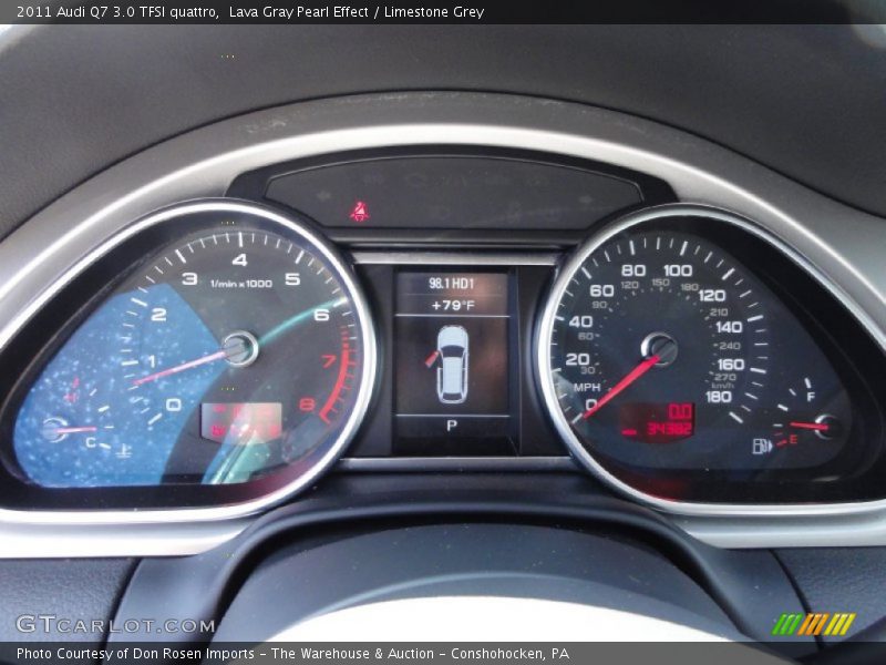 Lava Gray Pearl Effect / Limestone Grey 2011 Audi Q7 3.0 TFSI quattro