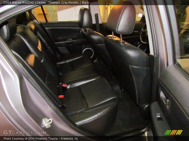 Titanium Gray Metallic / Black 2004 Mazda MAZDA3 s Sedan