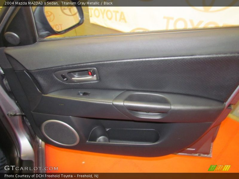 Titanium Gray Metallic / Black 2004 Mazda MAZDA3 s Sedan
