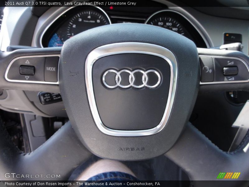 Lava Gray Pearl Effect / Limestone Grey 2011 Audi Q7 3.0 TFSI quattro