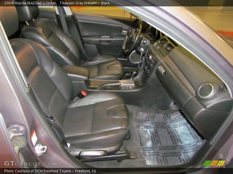 Titanium Gray Metallic / Black 2004 Mazda MAZDA3 s Sedan