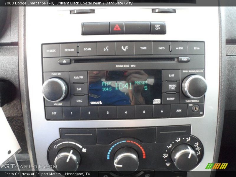 Audio System of 2008 Charger SRT-8