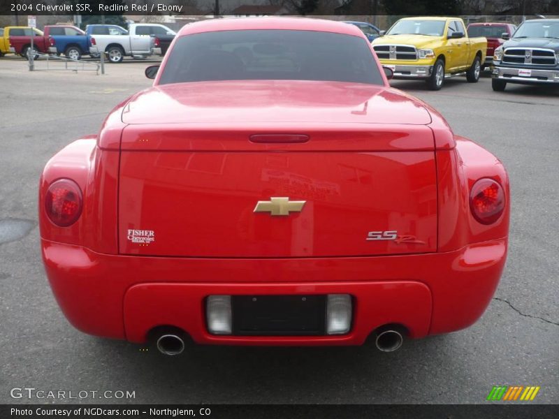 Redline Red / Ebony 2004 Chevrolet SSR