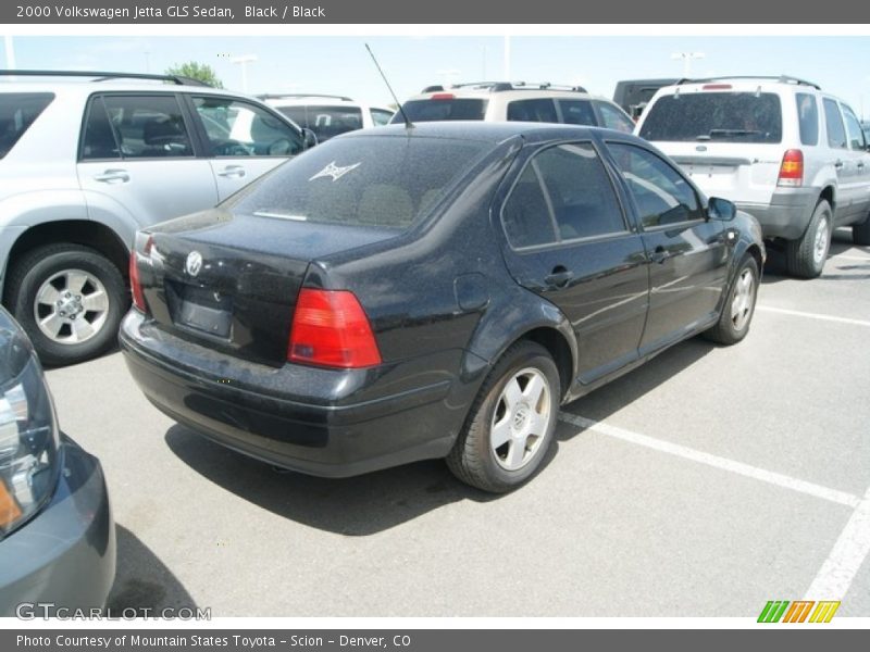 Black / Black 2000 Volkswagen Jetta GLS Sedan
