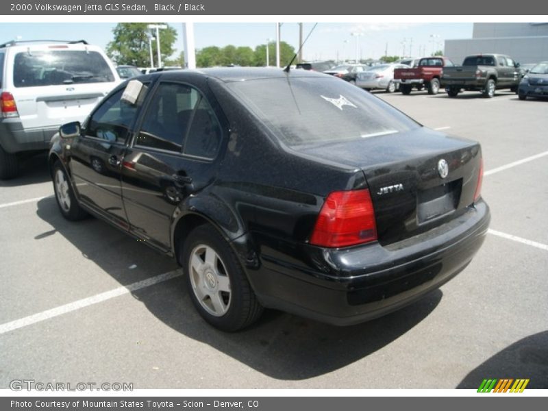 Black / Black 2000 Volkswagen Jetta GLS Sedan
