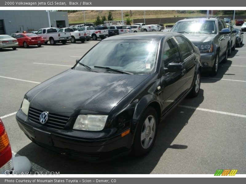 Black / Black 2000 Volkswagen Jetta GLS Sedan