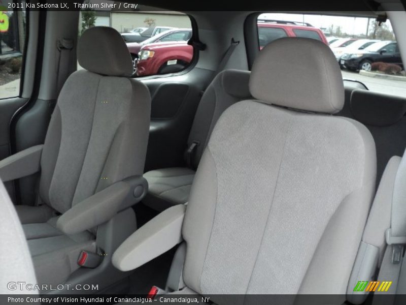 Titanium Silver / Gray 2011 Kia Sedona LX