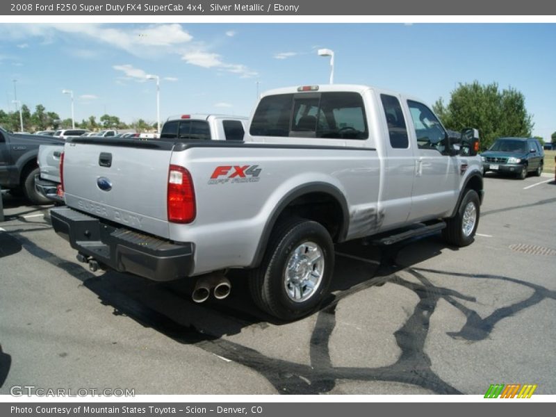  2008 F250 Super Duty FX4 SuperCab 4x4 Silver Metallic