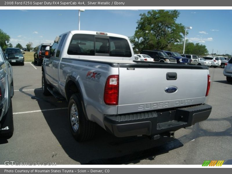 Silver Metallic / Ebony 2008 Ford F250 Super Duty FX4 SuperCab 4x4