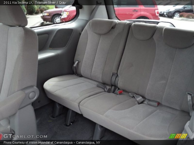 Titanium Silver / Gray 2011 Kia Sedona LX