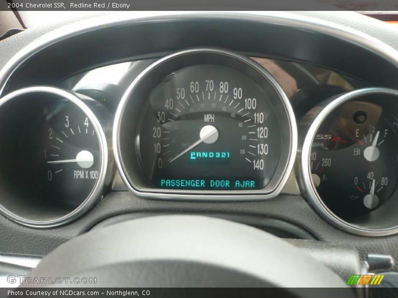 Redline Red / Ebony 2004 Chevrolet SSR
