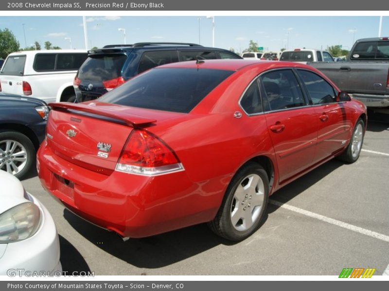 Precision Red / Ebony Black 2008 Chevrolet Impala SS
