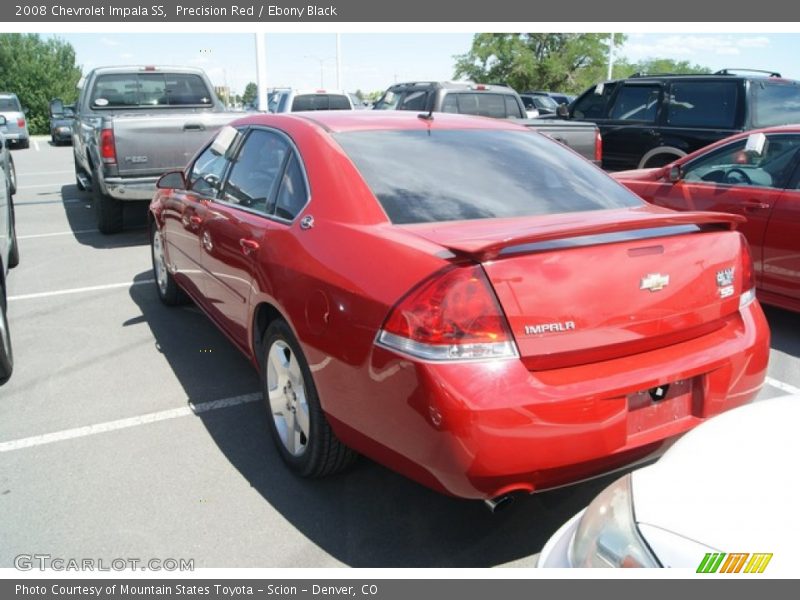 Precision Red / Ebony Black 2008 Chevrolet Impala SS