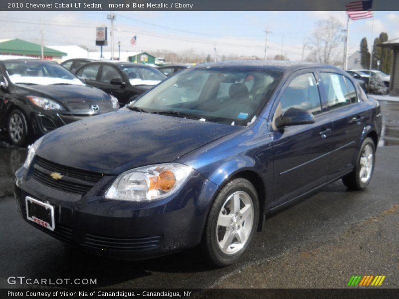 Imperial Blue Metallic / Ebony 2010 Chevrolet Cobalt LT Sedan