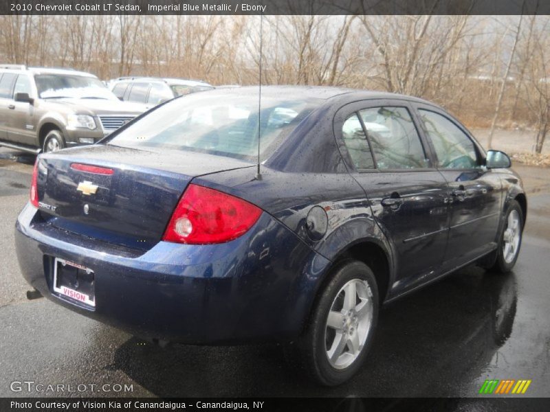 Imperial Blue Metallic / Ebony 2010 Chevrolet Cobalt LT Sedan