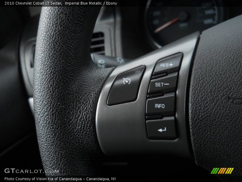 Imperial Blue Metallic / Ebony 2010 Chevrolet Cobalt LT Sedan