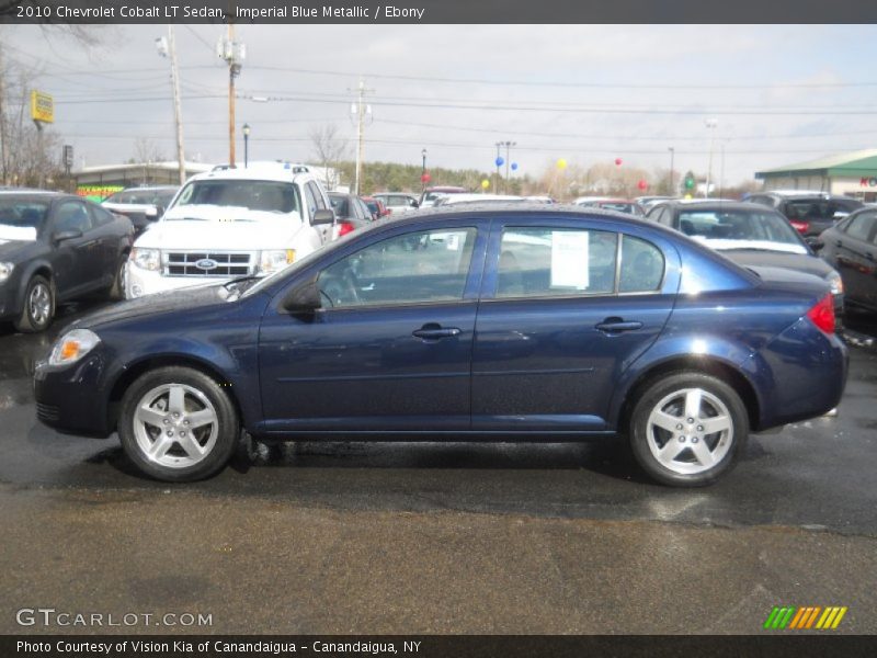 Imperial Blue Metallic / Ebony 2010 Chevrolet Cobalt LT Sedan