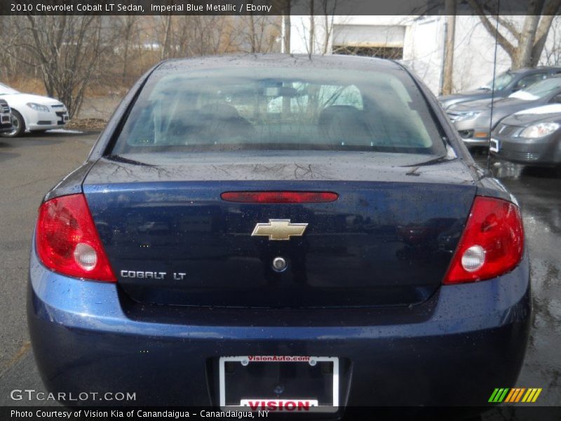 Imperial Blue Metallic / Ebony 2010 Chevrolet Cobalt LT Sedan