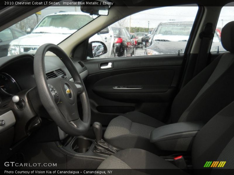 Imperial Blue Metallic / Ebony 2010 Chevrolet Cobalt LT Sedan