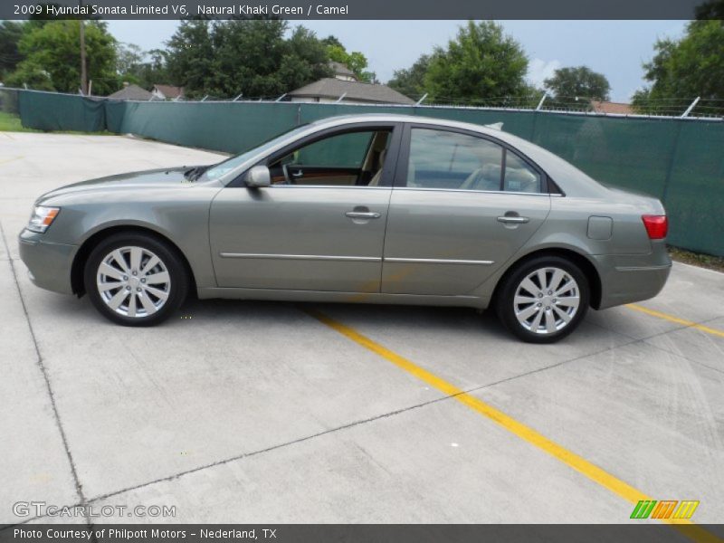  2009 Sonata Limited V6 Natural Khaki Green