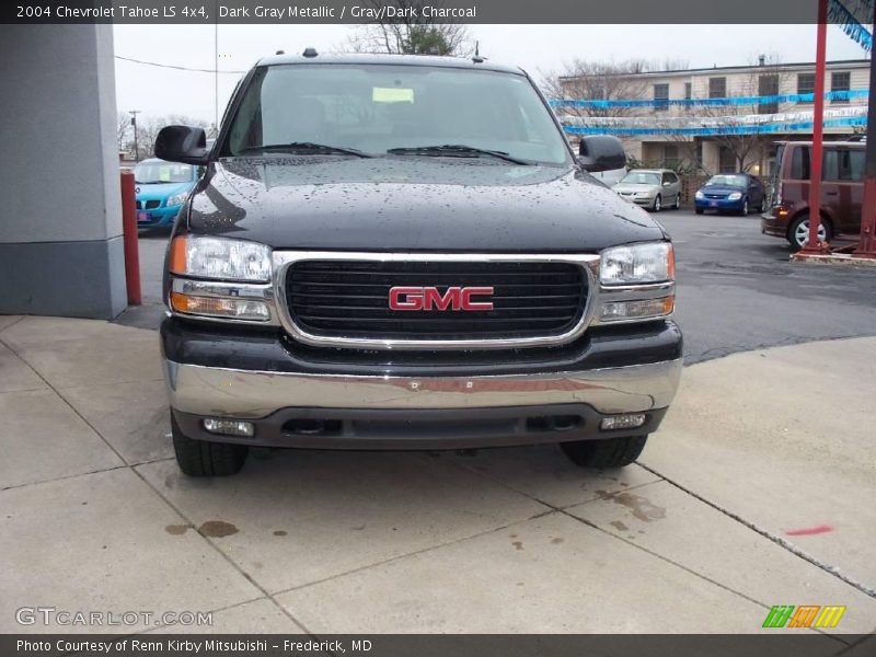Dark Gray Metallic / Gray/Dark Charcoal 2004 Chevrolet Tahoe LS 4x4