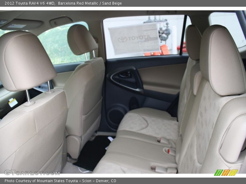 Barcelona Red Metallic / Sand Beige 2012 Toyota RAV4 V6 4WD