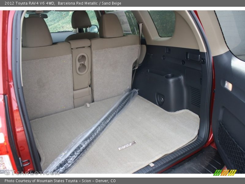 Barcelona Red Metallic / Sand Beige 2012 Toyota RAV4 V6 4WD