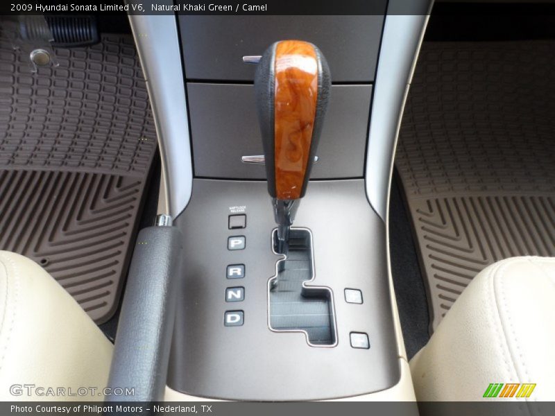  2009 Sonata Limited V6 5 Speed Shiftronic Automatic Shifter