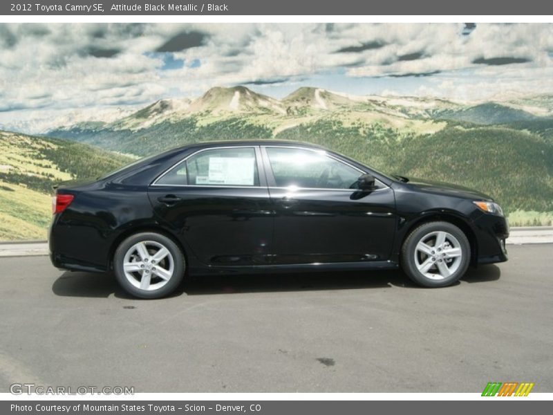 Attitude Black Metallic / Black 2012 Toyota Camry SE
