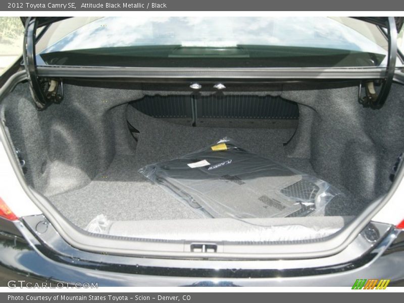 Attitude Black Metallic / Black 2012 Toyota Camry SE