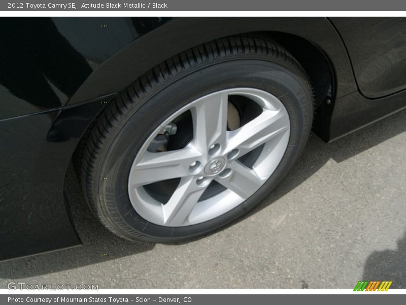 Attitude Black Metallic / Black 2012 Toyota Camry SE