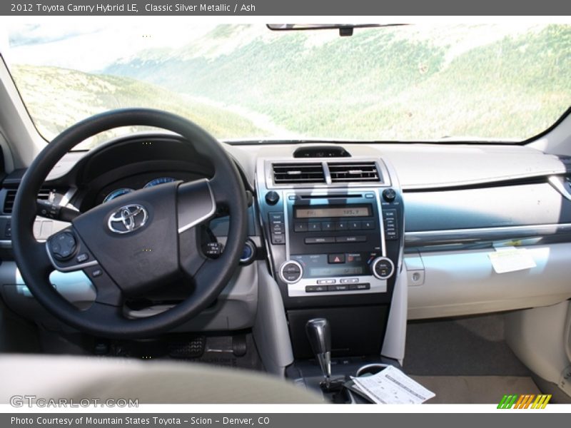 Classic Silver Metallic / Ash 2012 Toyota Camry Hybrid LE
