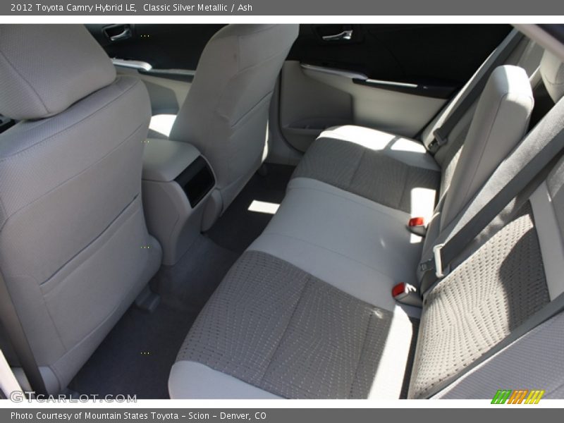 Classic Silver Metallic / Ash 2012 Toyota Camry Hybrid LE
